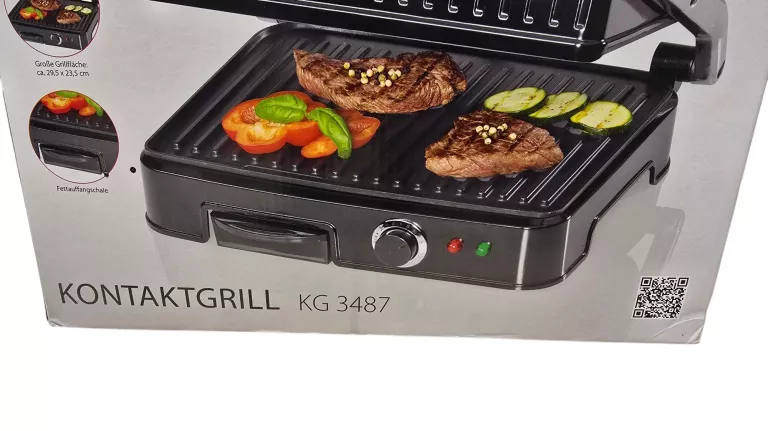 GRILL ELEKTRYCZNY BEZTŁUSZCZOWY CLATRONIC KG 3487