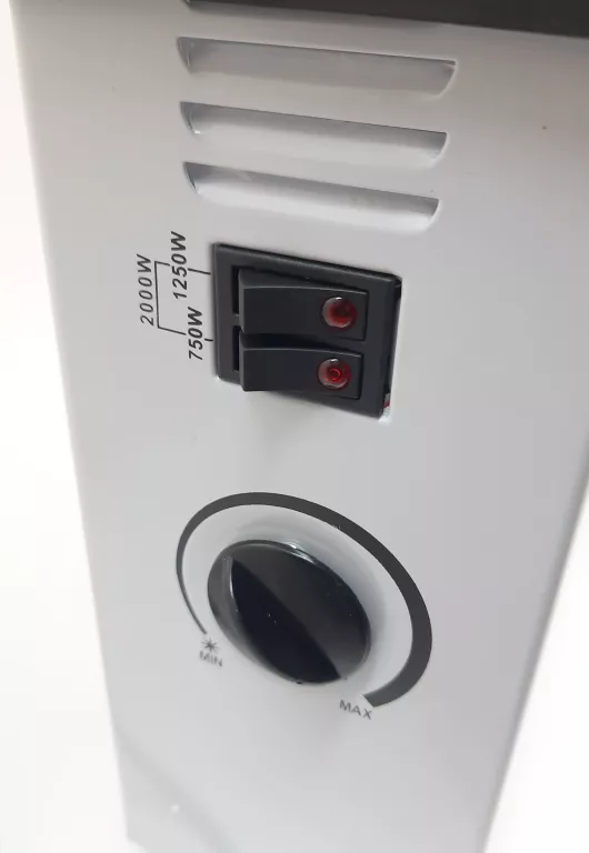 GRZEJNIK KONWEKTOROWY KEPLAND 2000W BIAŁY KOMPLET