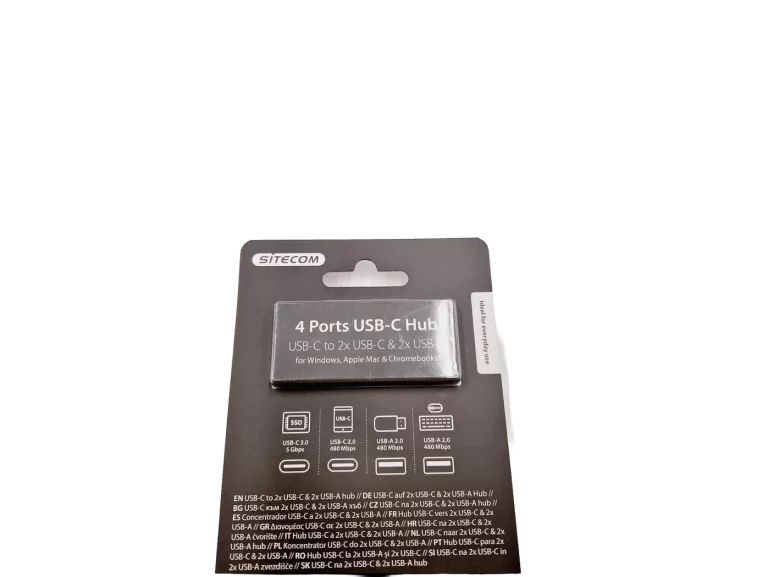 4 PORTY USB-C HUB SITECOM