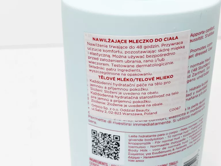 CLARINS BODY SMOOTHING MILK NAWILŻAJĄCE MLECZKO DO CIAŁA 400 ML