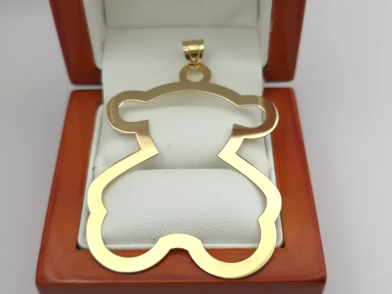 ZŁOTA ZAWIESZKA MIŚ - 585 14K 5,10G