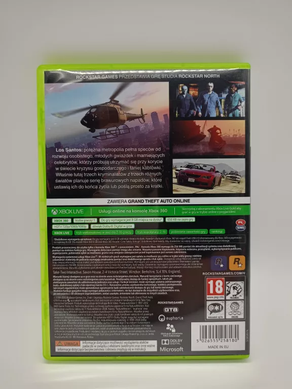 GRA NA XBOX 360 GTA 5 WARTO!!