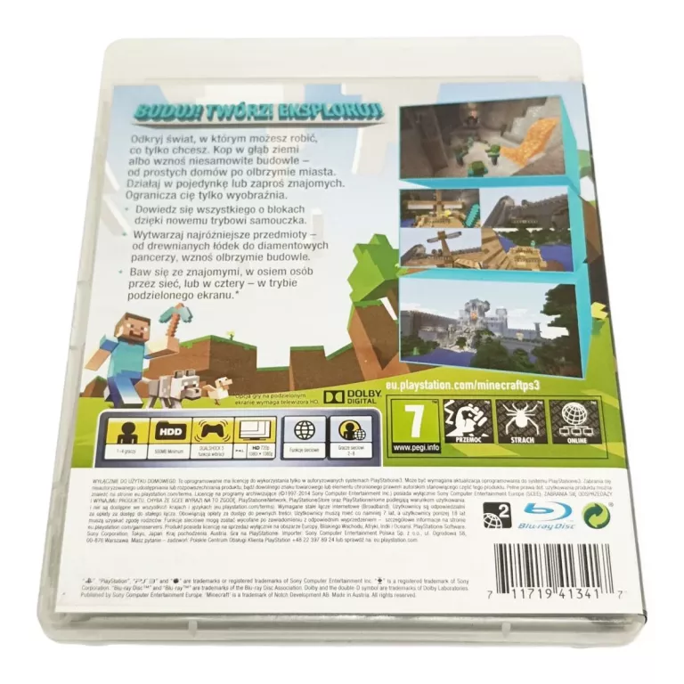 GRA MINECRAFT PL (PS3)