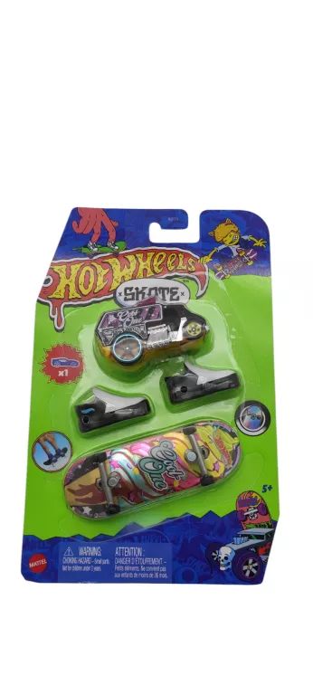 HOT WHEELS SKATE DESKOROLKA BUTY AUTO HVK46