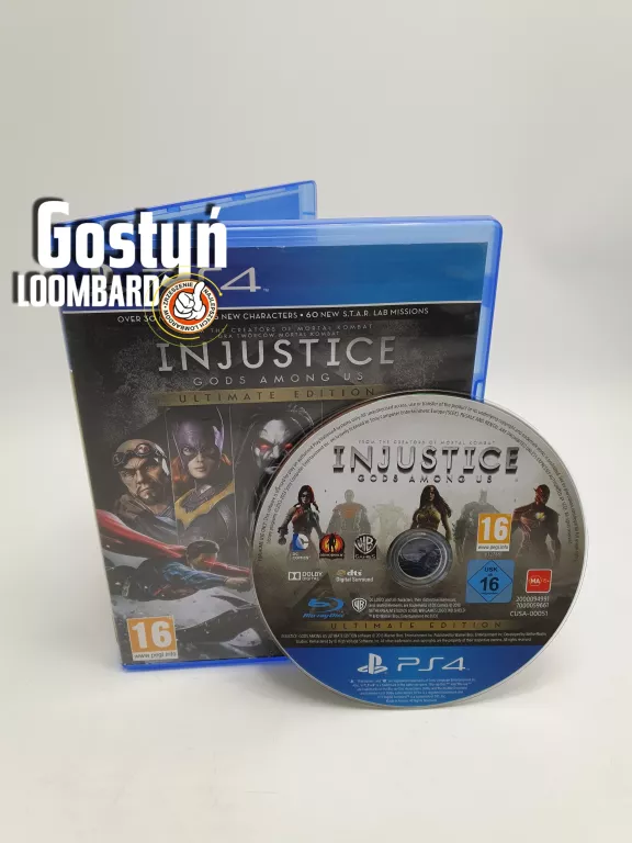 GRA INJUSTICE GODS AMONG US ULTIMATE EDITION PS4