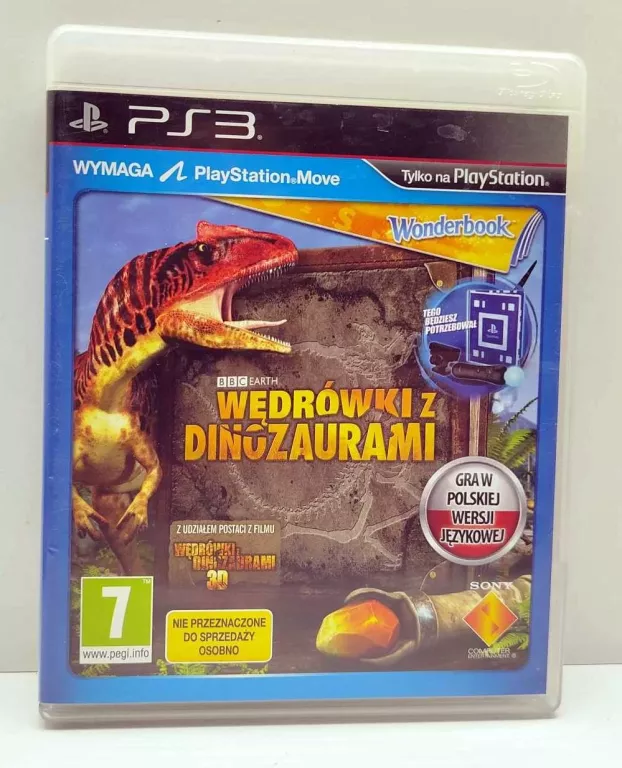 GRA PS3 WĘDRÓWKI Z DINOZAURAMI