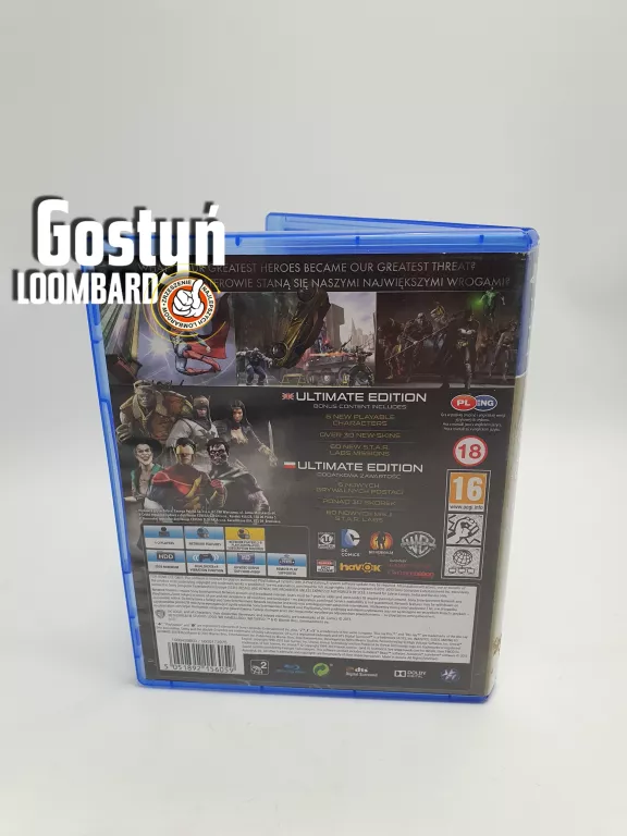 GRA INJUSTICE GODS AMONG US ULTIMATE EDITION PS4