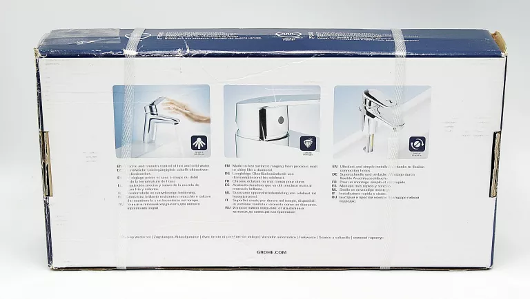 BATERIA JEDNOUCHWYTOWA UMYWALKOWA GROHE FEEL S CHROM KOREK 32557