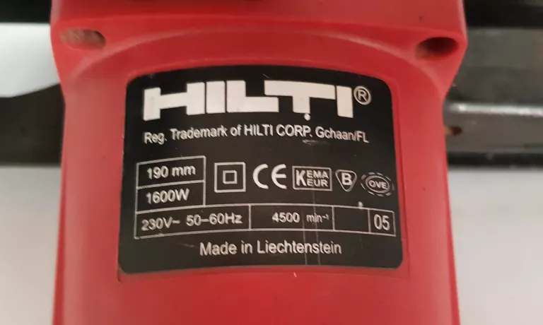 PILARKA RĘCZNA HILTI WSC 155