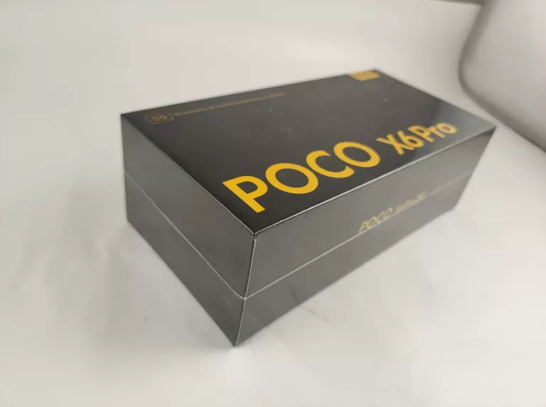 POCO X6 PRO 512GB 12GB KOMPLET FABRYCZNE FOLIE!