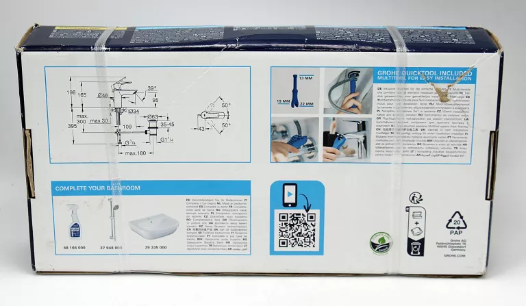 BATERIA UMYWALKOWA GROHE QUICKFIX 23551002 S-SIZE
