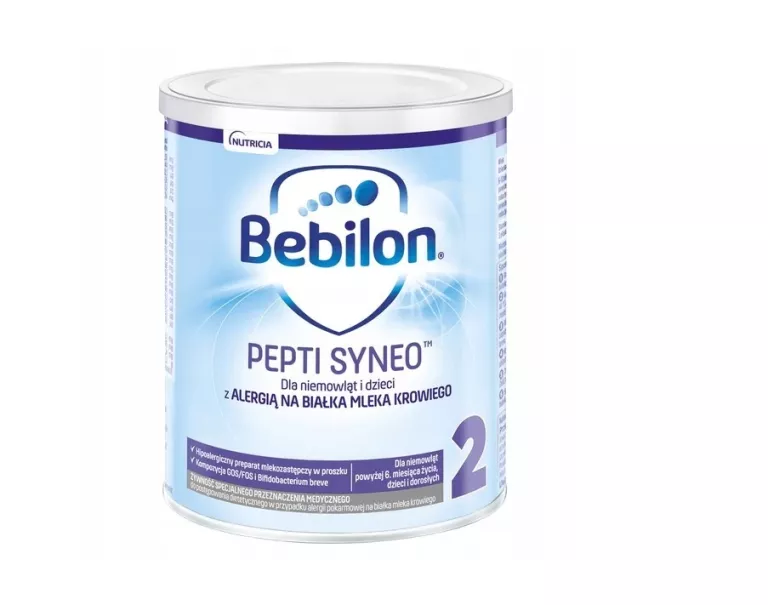 MLEKO MODYFIKOWANE BEBILON PEPTI SYNEO 2 400 G