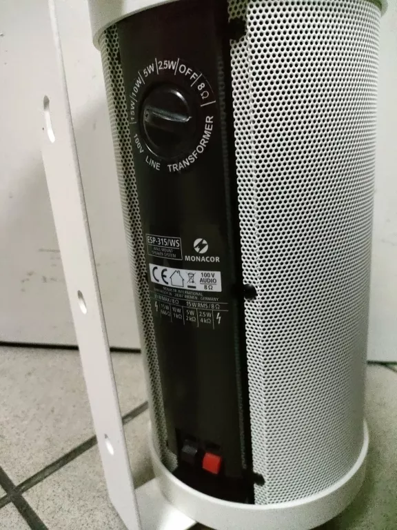GŁOŚNIK ŚCIENNY MONACOR ESP-315/WS !! OKAZJA !!