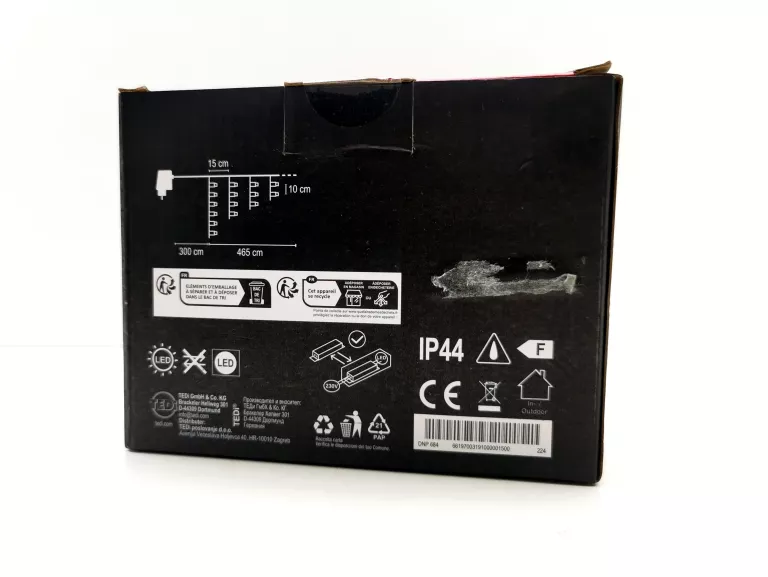 LAMPKI 120 WARM FIRANA ŚWIETLNA LED DECO