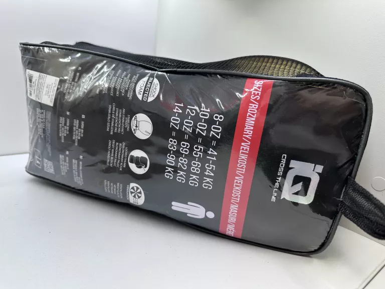 RĘKAWICE BOKSERSKIE IQ BOXEO CZARNO-ZŁOTE 13-0Z