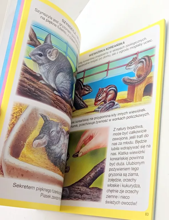 KSIĄŻECZKA ŚWIAT W OBRAZKACH DOMOWE ZWIERZĄTKA
