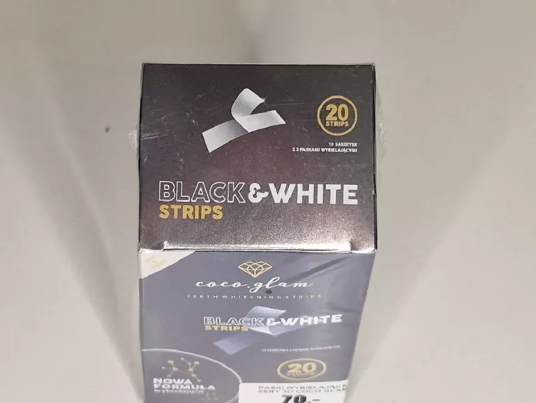 PASKI WYBIELAJĄCE ZĘBY 3D COCO GLAM DZIEŃ I NOC