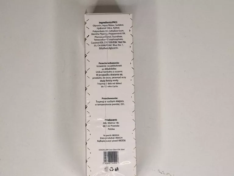 COCO GLAM V34 KOREKTOR KOLORU ZĘBÓW FIOLET