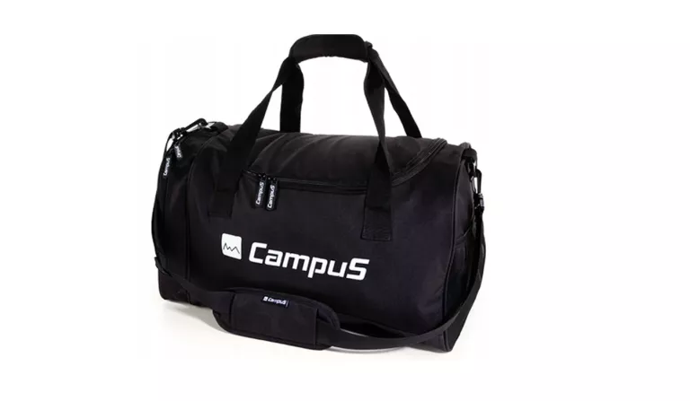 TORBA PODRĘCZNA NA RAMIĘ SPORTOWA PODRÓŻNA PRAKTYCZNA CAMPUS 30 L CZARNY