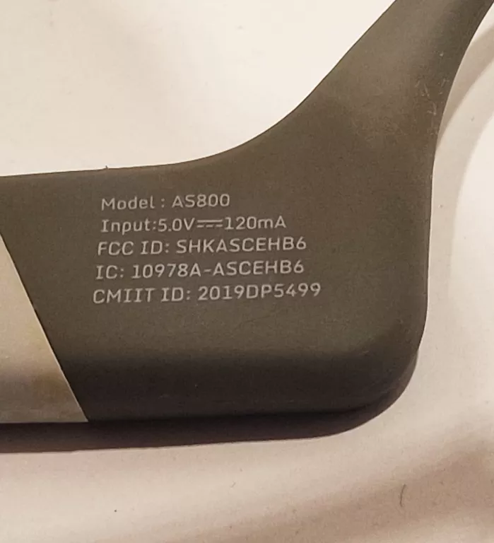 SŁUCHAWKI AFTERSHOKZ AS800 SHOKZ AEROPEX + ETUI