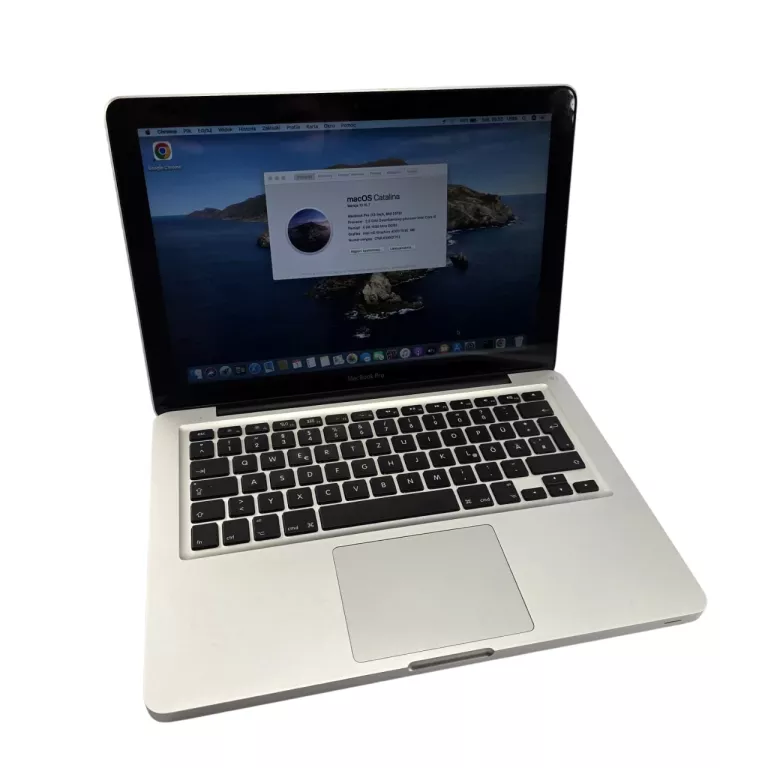 LAPTOP APPLE MACBOOK PRO A1278 13,3 " INTEL CORE I5 4 GB / 120 GB CZARNY