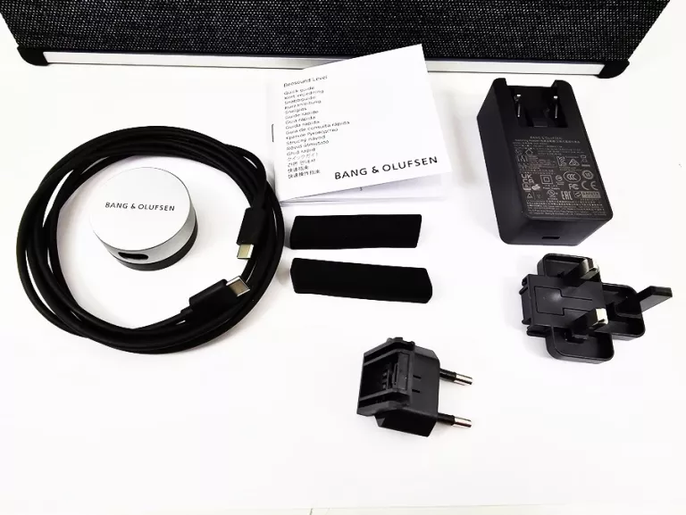 GŁOŚNIK MULTIROOM BANG & OLUFSEN BEOSOUND LEVEL (ALU/GRAY) + PUD. (KOMPLET
