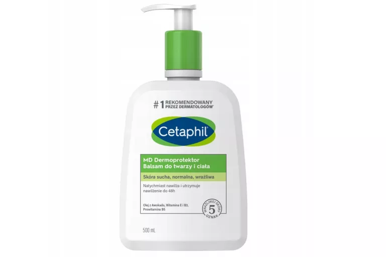 DOSKONAŁY CETAPHIL MD DERMOPROTEKTOR BALSAM NAWILŻAJĄCY 500ML