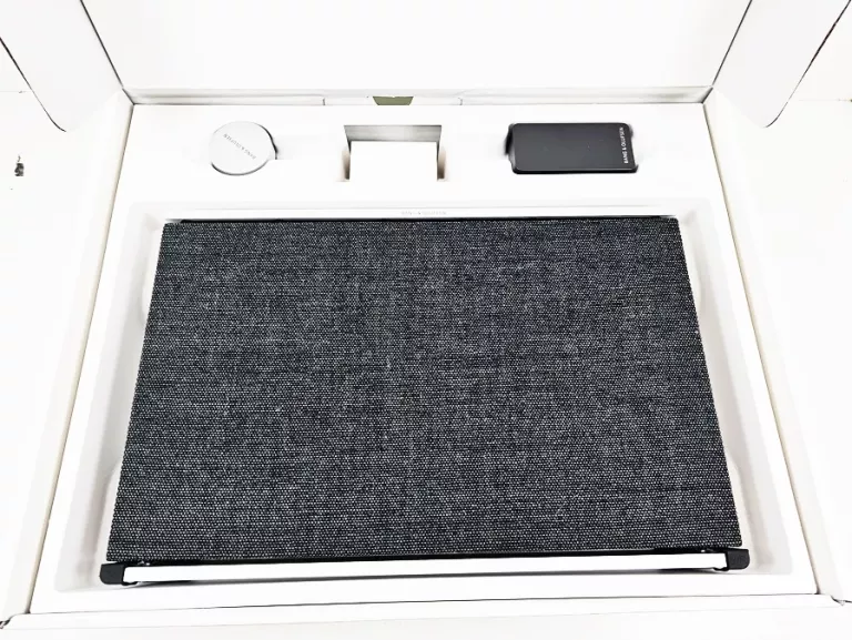 GŁOŚNIK MULTIROOM BANG & OLUFSEN BEOSOUND LEVEL (ALU/GRAY) + PUD. (KOMPLET