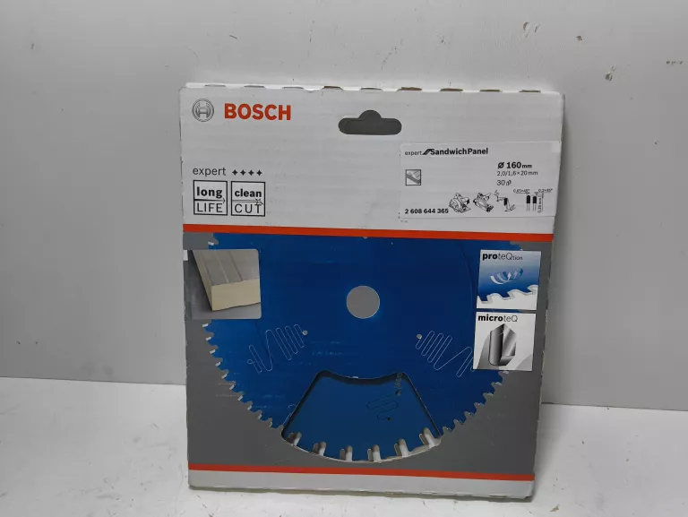 TARCZA DO CIĘCIA PŁYT BOSCH 160 2,0/1,6 X 20MM 2 608 644 365