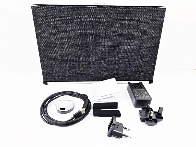 GŁOŚNIK MULTIROOM BANG & OLUFSEN BEOSOUND LEVEL (ALU/GRAY) + PUD. (KOMPLET