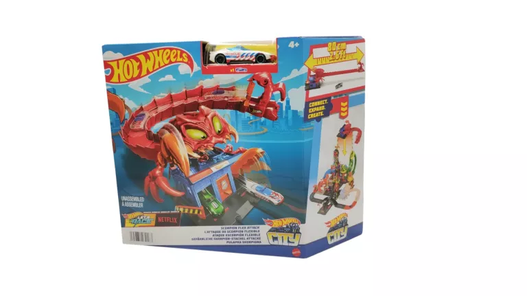 ZESTAW HOT WHEELS PUŁAPKA SKORPIONA