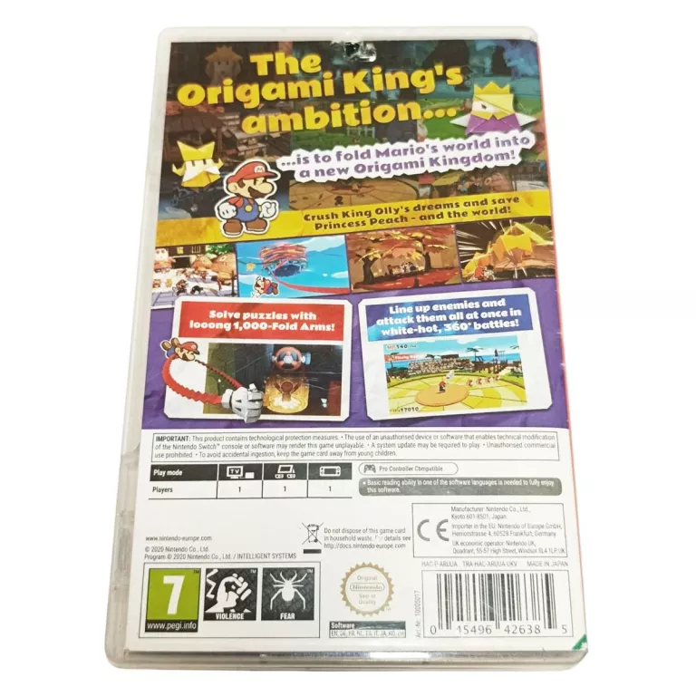 GRA PAPER MARIO THE ORIGAMI KING (SWITCH)