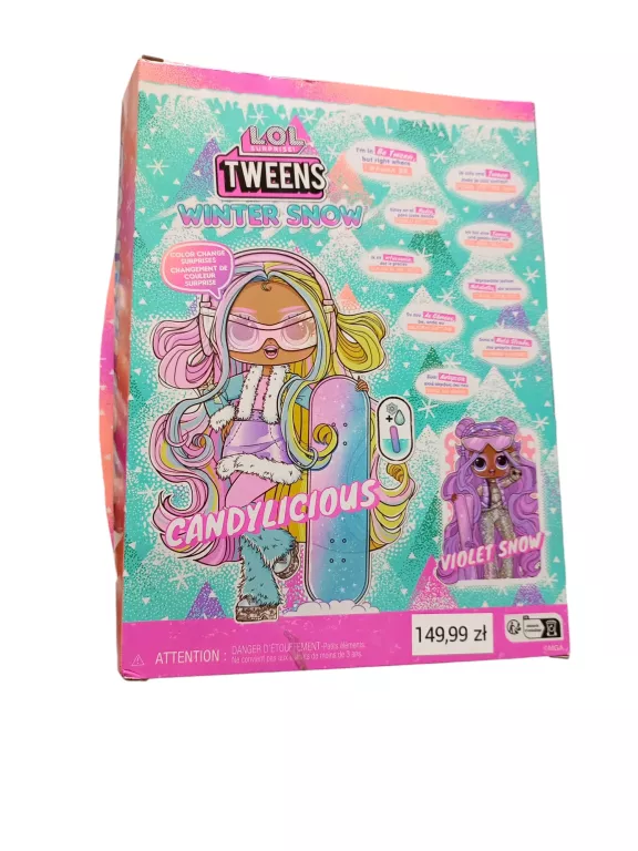 MGA L.O.L. SURPRISE OMG WINTERTWENS ZIMOWA LALKA CANDYLICIOUS