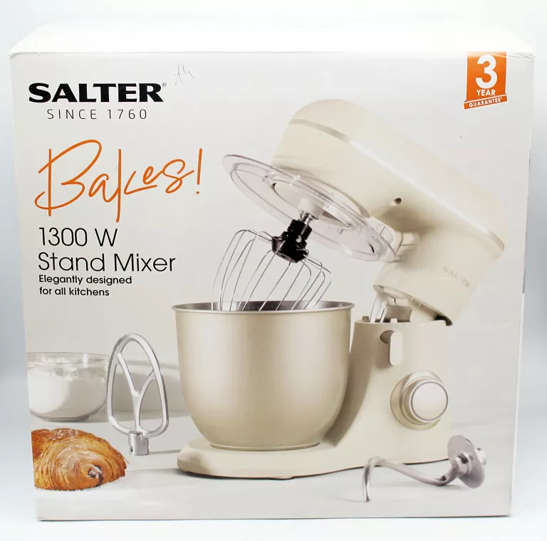 MIKSER STOJĄCY ROBOT KUCHENNY SALTER EK5511SBOVDE 1300W
