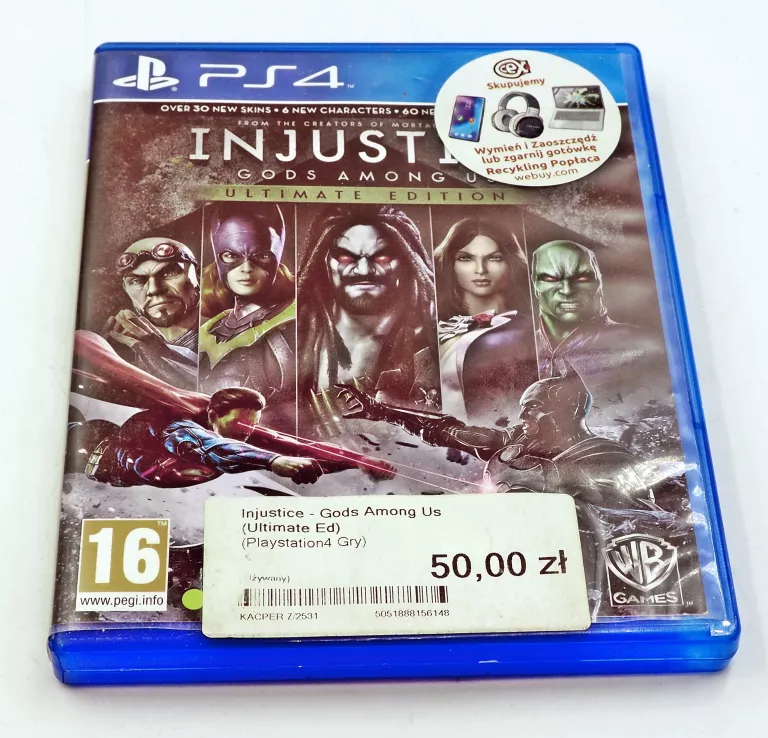 GRA PS4 INJUSTICE GODS AMONG US ULTIMATE EDITION