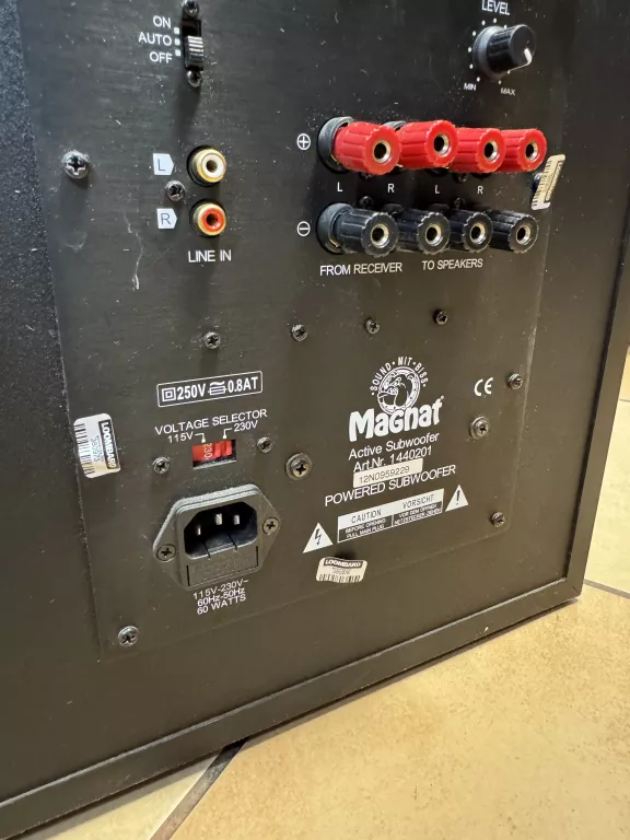 SUBWOOFER AKTYWNY MAGNAT 1440201