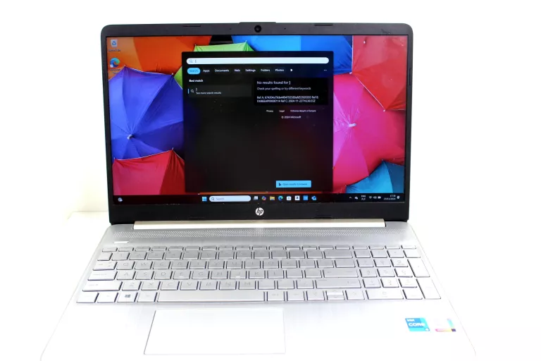 LAPTOP HP 15S-FQ2009NW 15,6 " INTEL CORE I5 8 GB / 512 GB SZARY