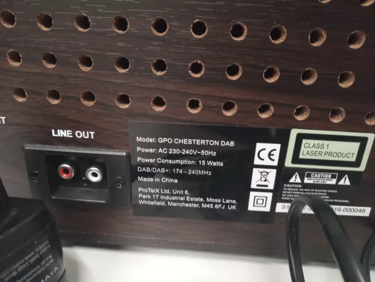 GRAMOFON RETRO GPO CHESTERTON DAB