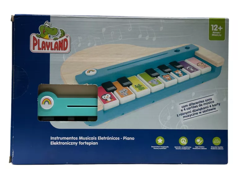 ELEKTRONICZNE INSTRUMENTY MUZYCZNE PIANINO PLAYLAND
