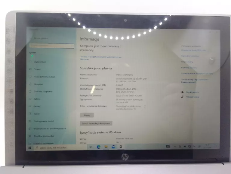 LAPTOP HP PAVILION X2