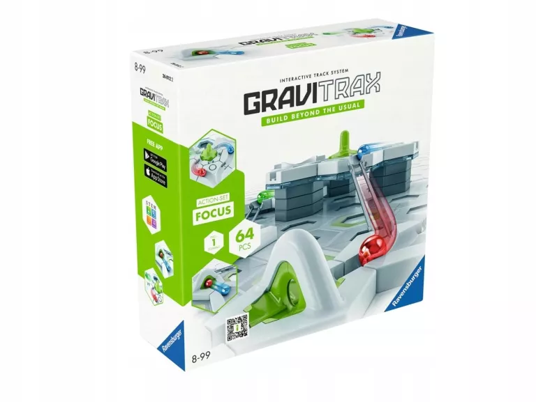 GRAVITRAX ZESTAW STARTOWY TOR KULEK RAVENSBURGER 268122 ACTION-SET FOCUS