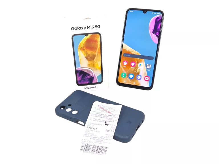 TELEFON SAMSUNG GALAXY M15 4/128GB 6,5" 90HZ 6000MAH SZARY