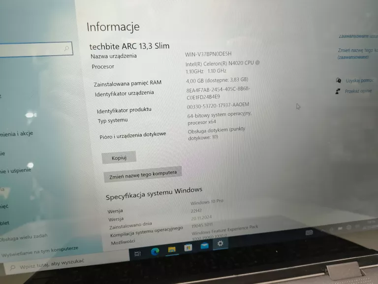 LAPTOP TECHBITE ARC 13.3 SLIM