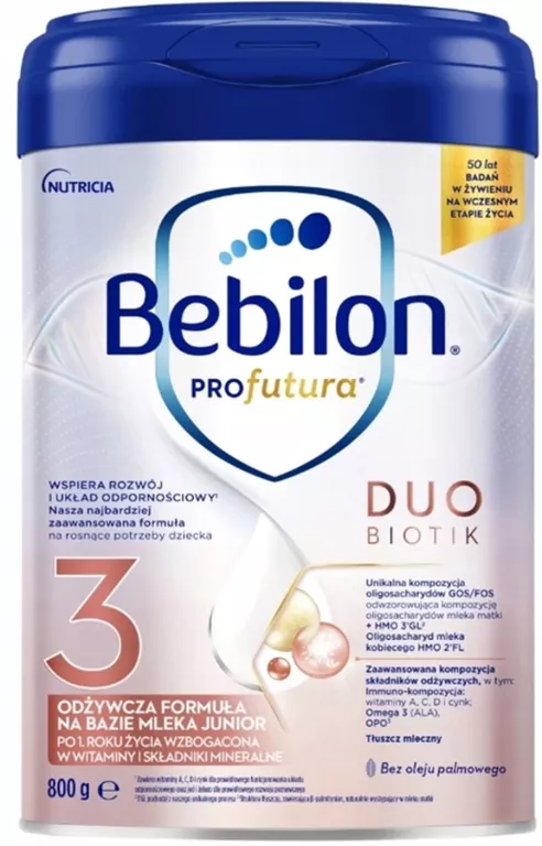 MLEKO NASTĘPNE BEBILON 3 PROFUTURA 800G