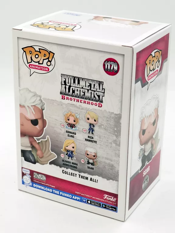 FUNKO POP! FULLMETAL ALCHEMIST: BROTHERHOOD - SCAR