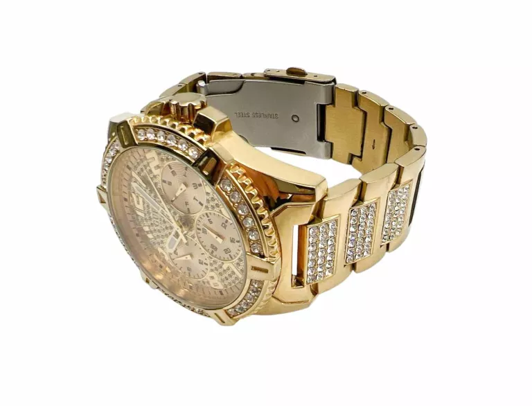 MĘSKI ZEGAREK GUESS W0799G2 FRONTIER Z CYRKONIAMI