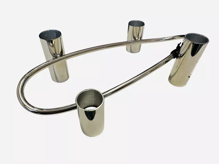 PIĘKNY METALOWY ŚWIECZNIK NA 4 ŚWIECZKI H&M HOME