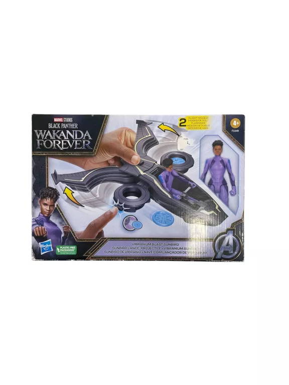 MARVEL F3349 WAKANDA FOREVER CZARNA PANTERA FIGURKA