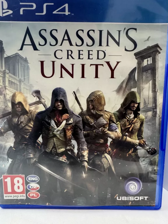 GRA NS PS4 ASSASSINS CREED UNITY