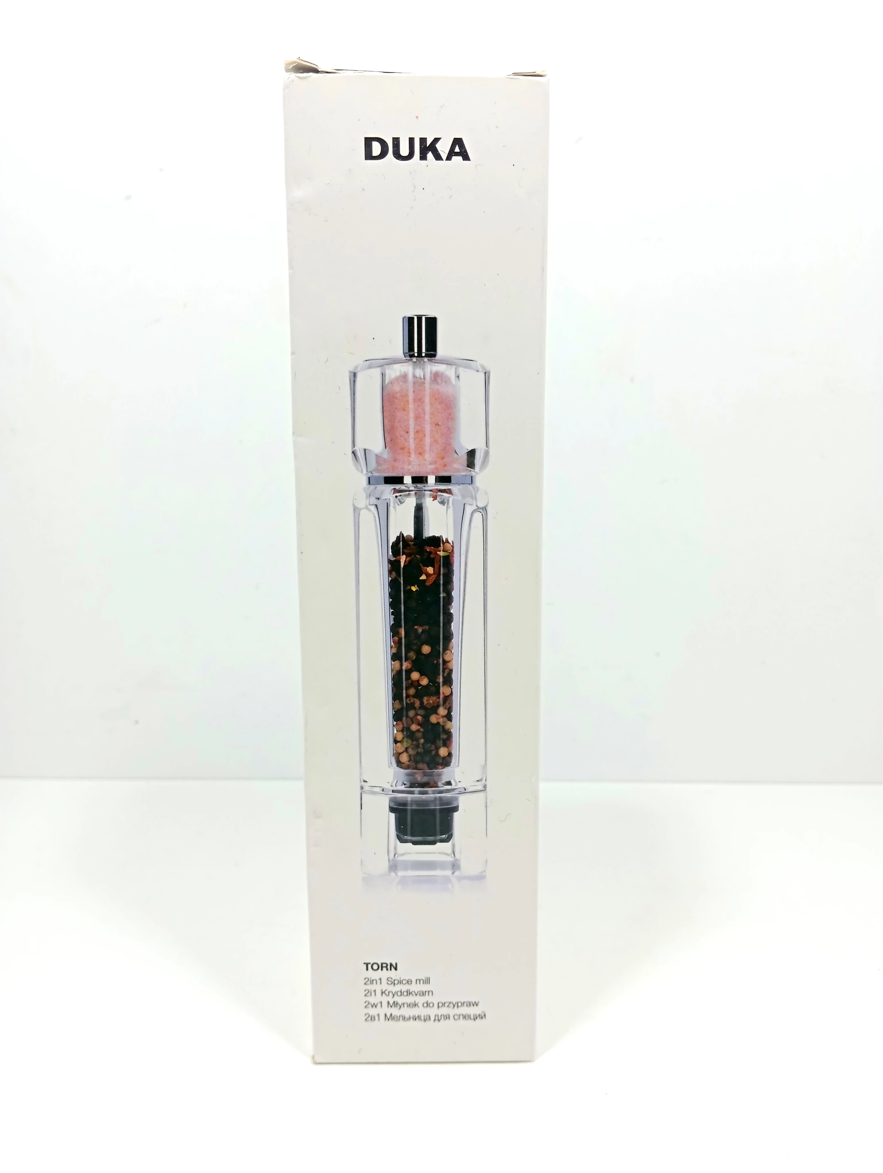 mlynek-do-pieprzu-z-solniczka-2w1-duka-torn-21-cm-akryl-stan-11323-238058